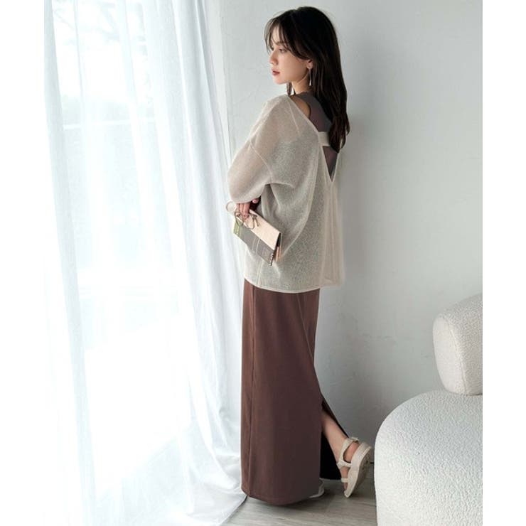 《sayo×クラシカルエルフコラボ》いつもの服に+1。ちょうどいい抜け感を。深U… | Classical Elf  | 詳細画像58 