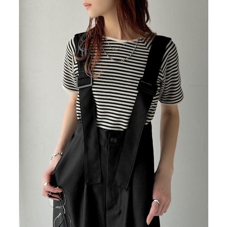 《sayo×クラシカルエルフコラボ》旬顔の太ベルト。タック入りハイウエストツイル… | Classical Elf  | 詳細画像13 