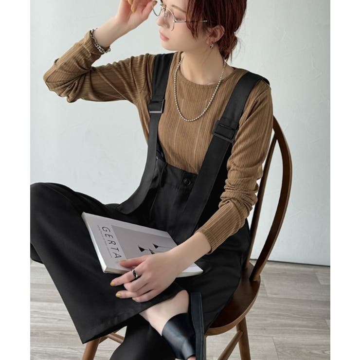 《sayo×クラシカルエルフコラボ》旬顔の太ベルト。タック入りハイウエストツイル… | Classical Elf  | 詳細画像23 