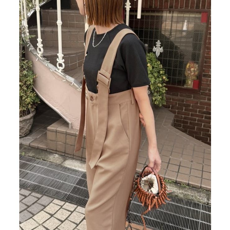 《sayo×クラシカルエルフコラボ》旬顔の太ベルト。タック入りハイウエストツイル… | Classical Elf  | 詳細画像27 