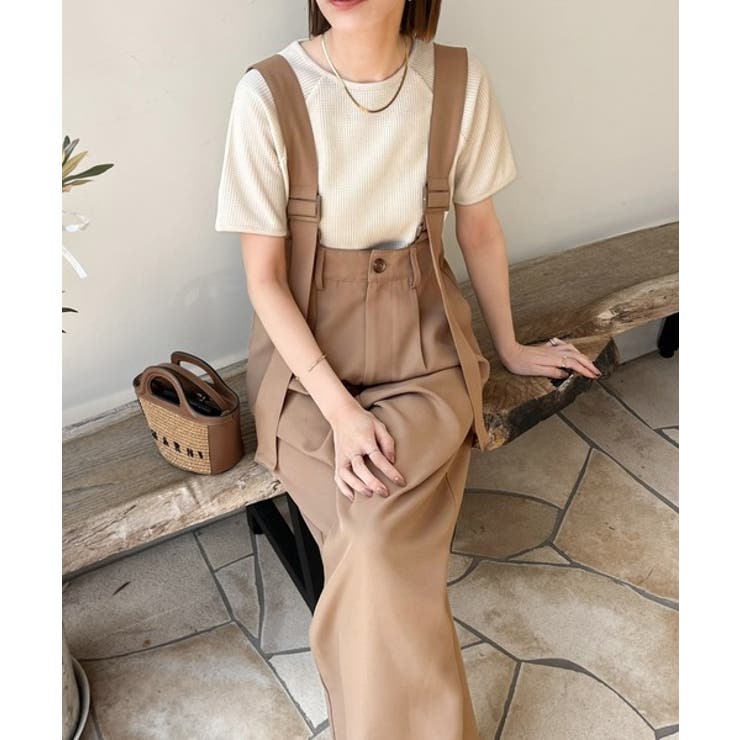 《sayo×クラシカルエルフコラボ》旬顔の太ベルト。タック入りハイウエストツイル… | Classical Elf  | 詳細画像28 