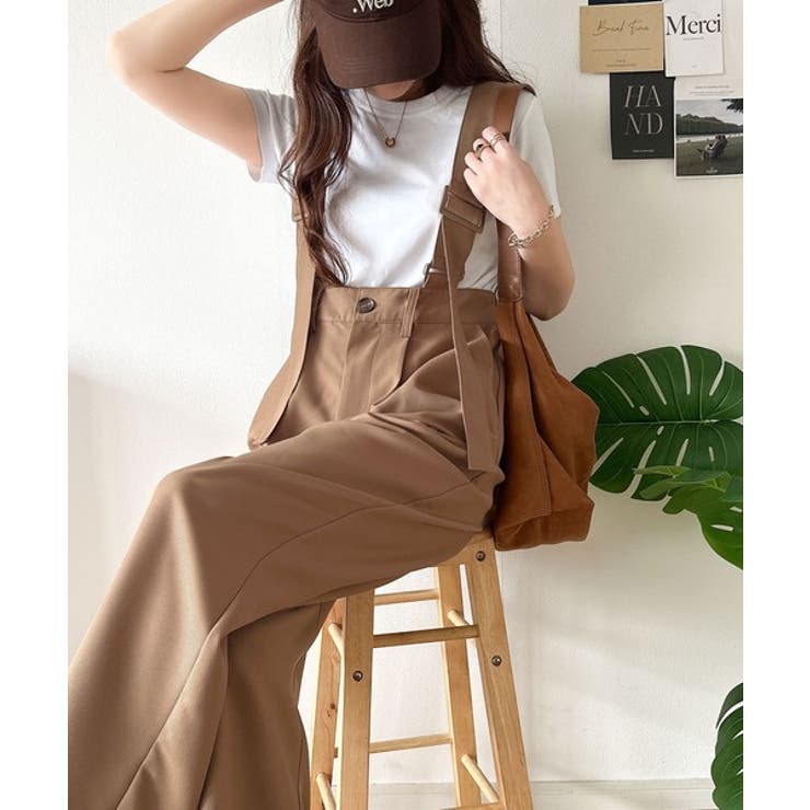 《sayo×クラシカルエルフコラボ》旬顔の太ベルト。タック入りハイウエストツイル… | Classical Elf  | 詳細画像35 