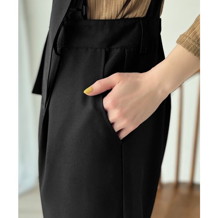 《sayo×クラシカルエルフコラボ》旬顔の太ベルト。タック入りハイウエストツイル… | Classical Elf  | 詳細画像40 