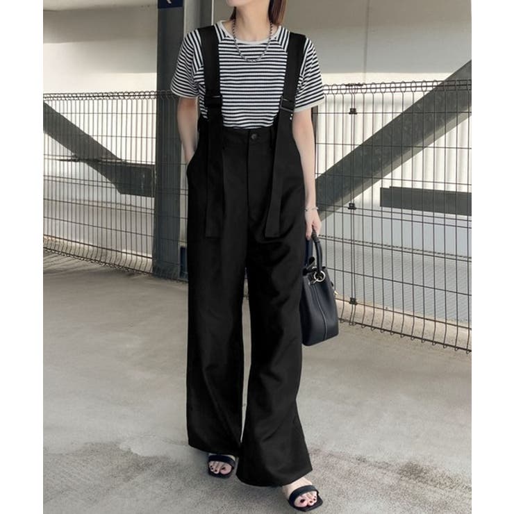 《sayo×クラシカルエルフコラボ》旬顔の太ベルト。タック入りハイウエストツイル… | Classical Elf  | 詳細画像4 