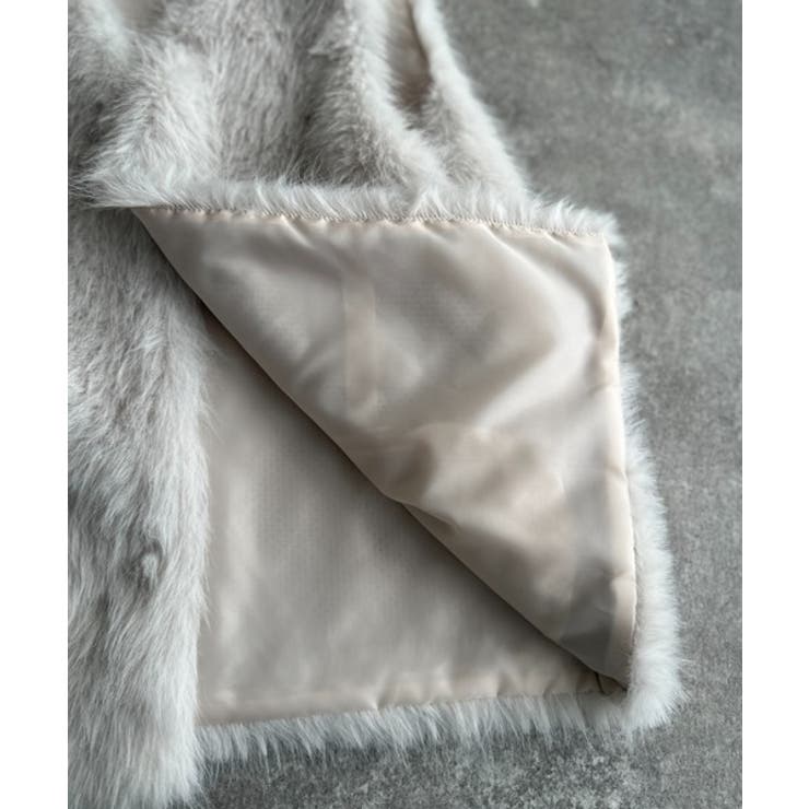 高級感をレイヤード。ふわふわミックスシャギーファーベスト | Classical Elf  | 詳細画像26 