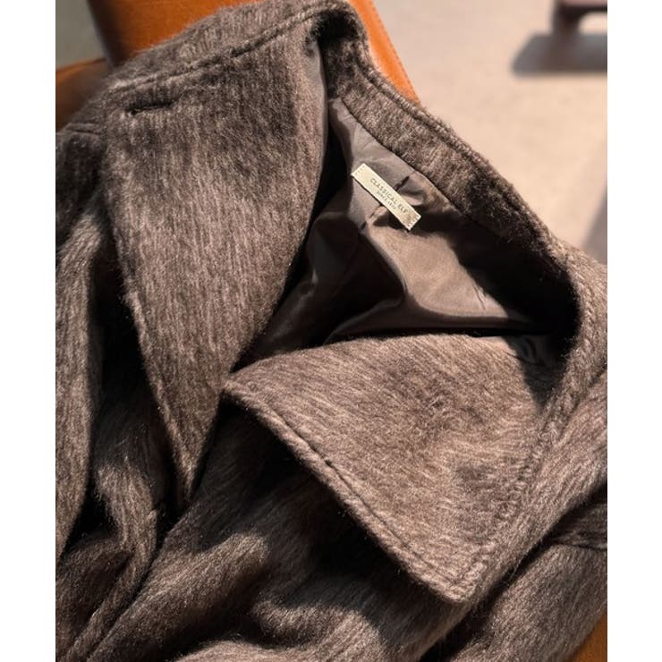 リラックス感漂うゆったり大人シルエット。ムードをまとう。ミックスシャギーミドルコ… | Classical Elf  | 詳細画像44 