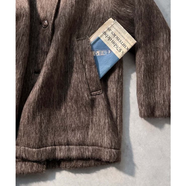 リラックス感漂うゆったり大人シルエット。ムードをまとう。ミックスシャギーミドルコ… | Classical Elf  | 詳細画像45 