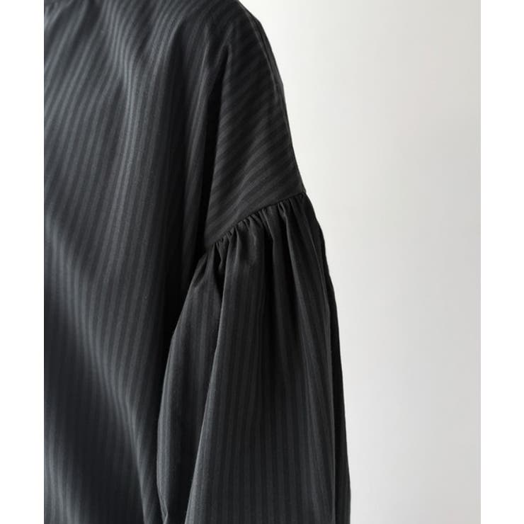 着方自在でロングシーズン活躍◎柄アソートバンドカラービッグシャツワンピ | Classical Elf  | 詳細画像26 