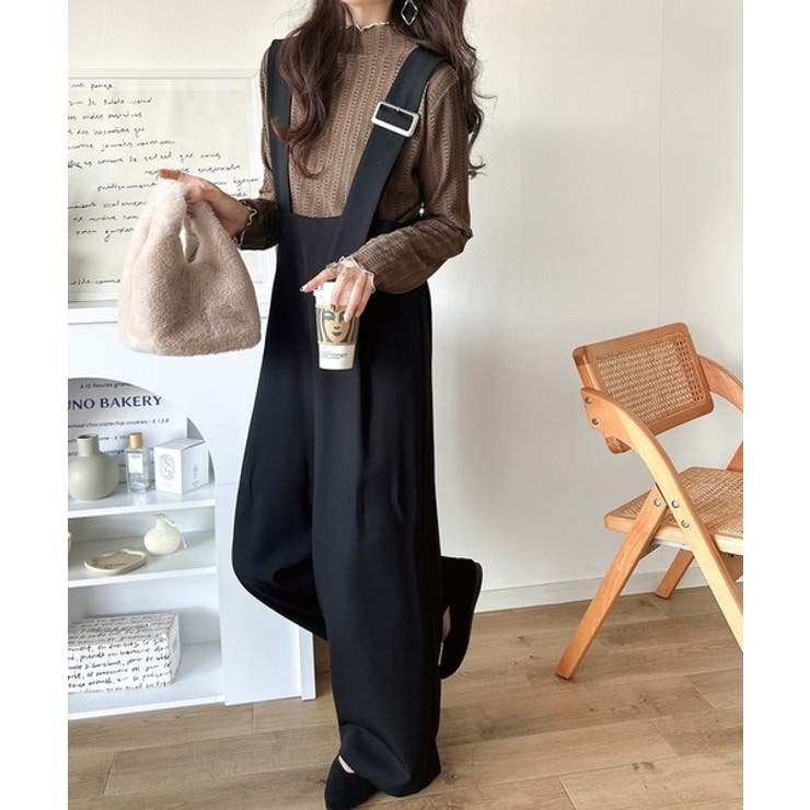 肌見せしすぎず、ほんのり色っぽ。プチハイネック透かし編みメロウトップス（長袖） | Classical Elf  | 詳細画像30 