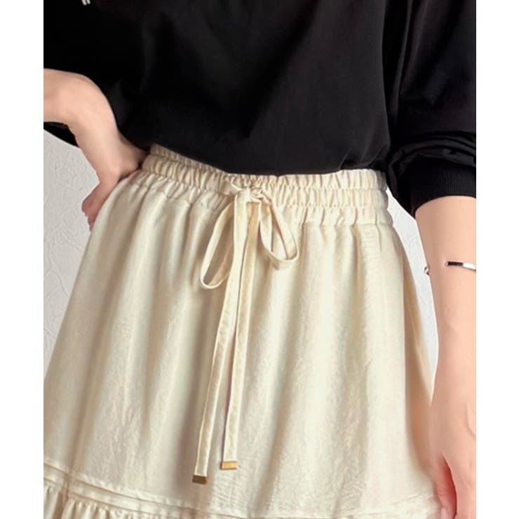 ラクして華やぐ主役級。ガーデンコア3段ティアードスカート（ロング丈） | Classical Elf  | 詳細画像31 