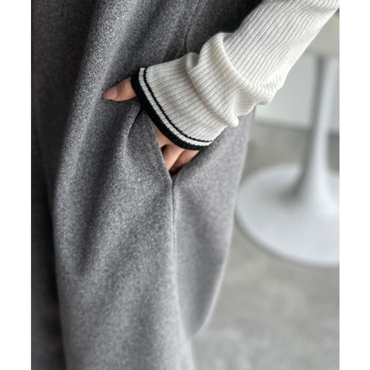 フェイクウールハーフジップオールインワン | Classical Elf  | 詳細画像28 