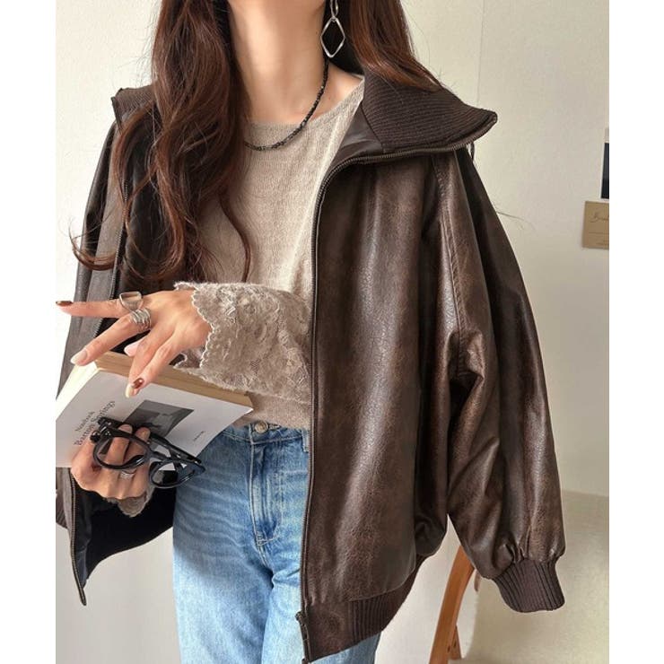 手元から華やぐ♪シーズンムード抜群、袖フラワーレース起毛トップス | Classical Elf  | 詳細画像25 