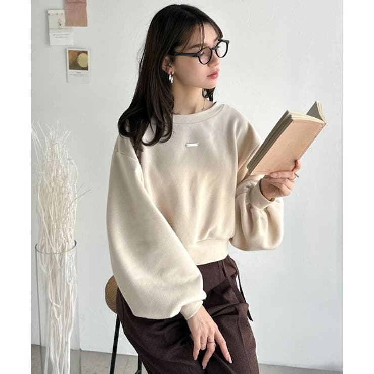 アレンジ自在の2WAY仕様。ボリューム袖で魅せる、プレート付きクロップドオフショ… | Classical Elf  | 詳細画像10 