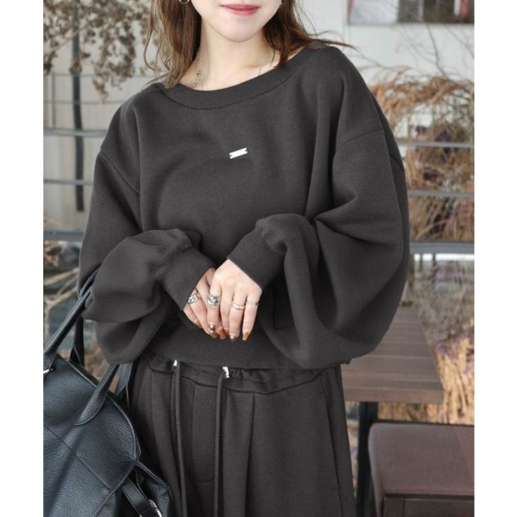 アレンジ自在の2WAY仕様。ボリューム袖で魅せる、プレート付きクロップドオフショ… | Classical Elf  | 詳細画像16 