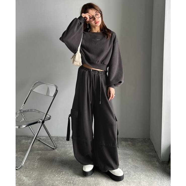 アレンジ自在の2WAY仕様。ボリューム袖で魅せる、プレート付きクロップドオフショ… | Classical Elf  | 詳細画像21 