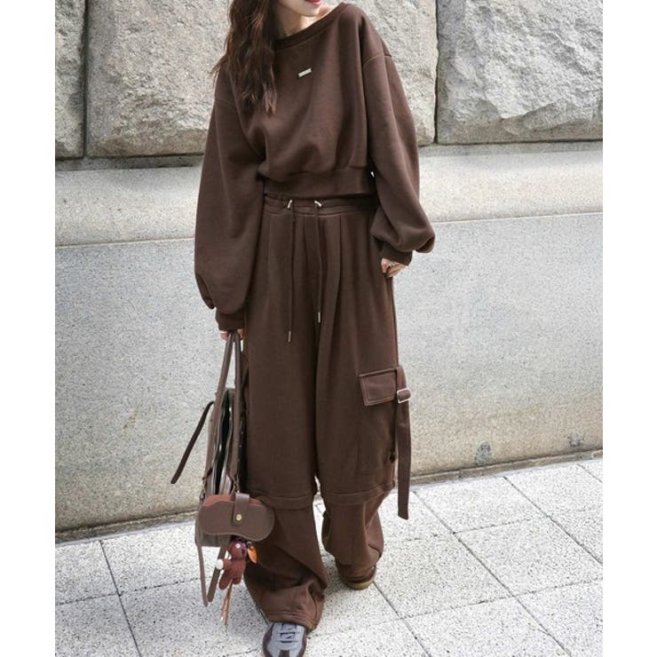 アレンジ自在の2WAY仕様。ボリューム袖で魅せる、プレート付きクロップドオフショ… | Classical Elf  | 詳細画像30 