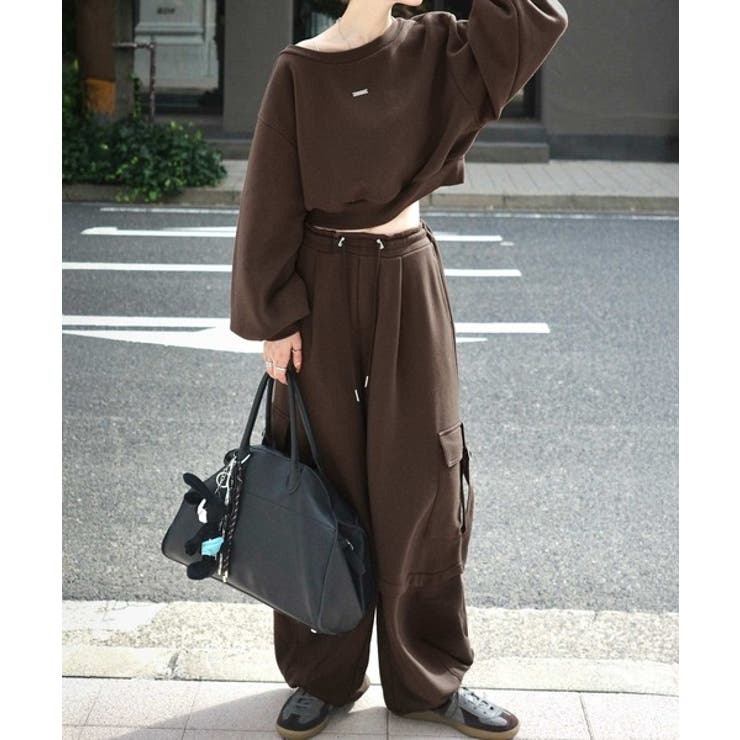 アレンジ自在の2WAY仕様。ボリューム袖で魅せる、プレート付きクロップドオフショ… | Classical Elf  | 詳細画像33 