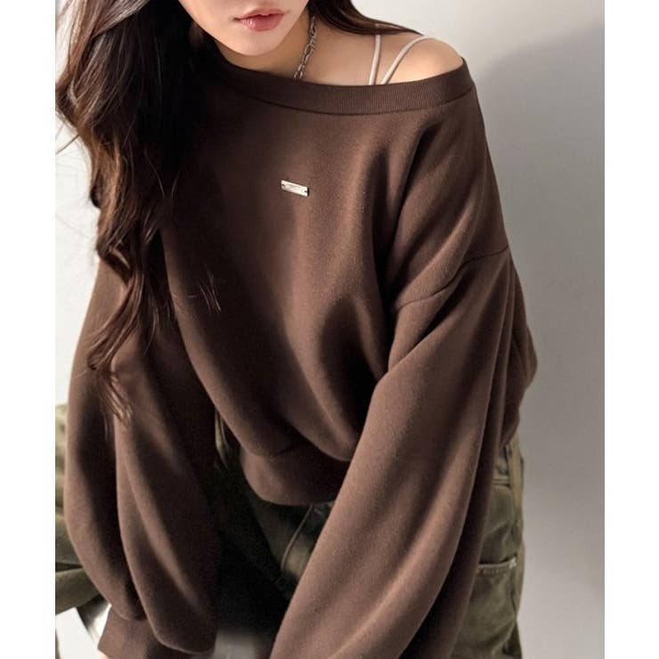 アレンジ自在の2WAY仕様。ボリューム袖で魅せる、プレート付きクロップドオフショ… | Classical Elf  | 詳細画像38 