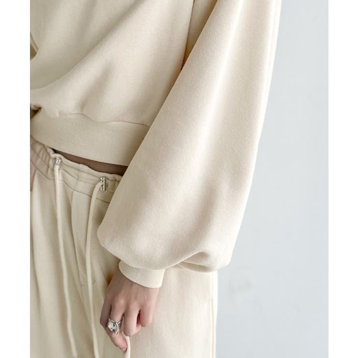 アレンジ自在の2WAY仕様。ボリューム袖で魅せる、プレート付きクロップドオフショ… | Classical Elf  | 詳細画像45 