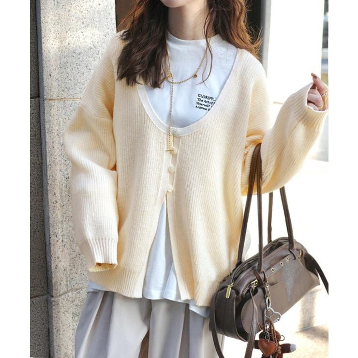 ベーシックに今っぽバランスの“余裕”をプラス。綿100％胸刺繍入りロンT | Classical Elf  | 詳細画像9 