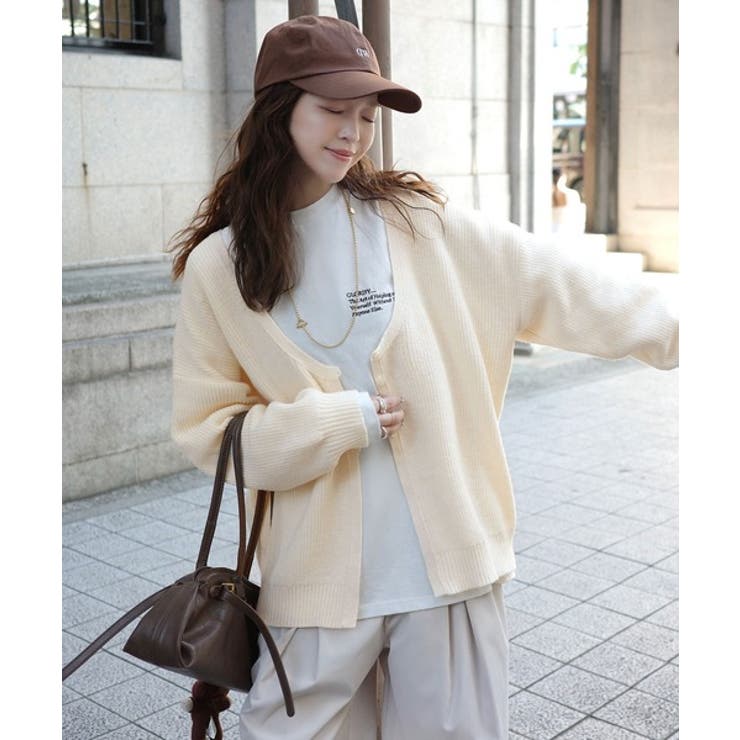 ベーシックに今っぽバランスの“余裕”をプラス。綿100％胸刺繍入りロンT | Classical Elf  | 詳細画像10 