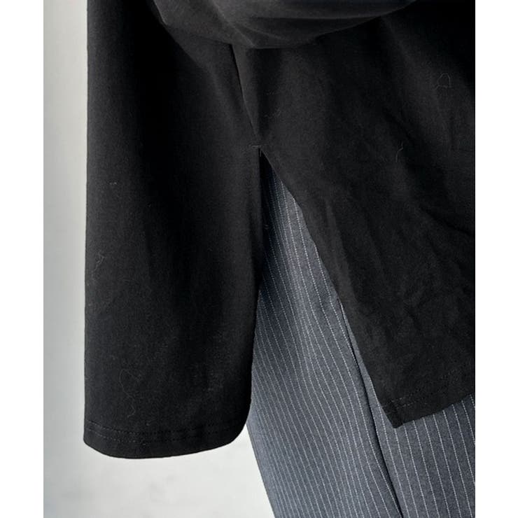 ベーシックに今っぽバランスの“余裕”をプラス。綿100％胸刺繍入りロンT | Classical Elf  | 詳細画像41 