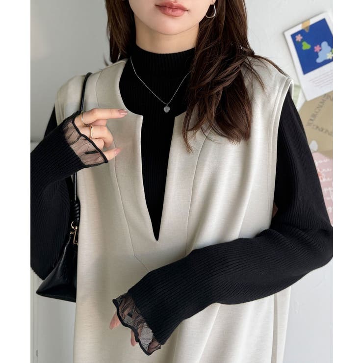 《daaco×クラシカルエルフコラボ》袖先がフェミニンなアクセントに。プチハイネ… | Classical Elf  | 詳細画像18 