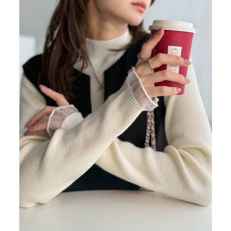 《daaco×クラシカルエルフコラボ》袖先がフェミニンなアクセントに。プチハイネ… | Classical Elf  | 詳細画像4 