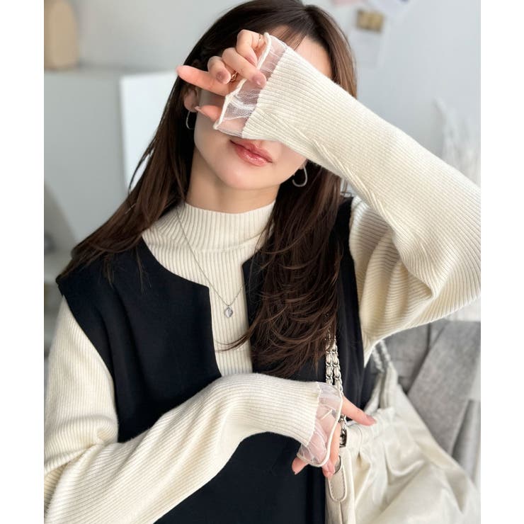 《daaco×クラシカルエルフコラボ》袖先がフェミニンなアクセントに。プチハイネ… | Classical Elf  | 詳細画像5 