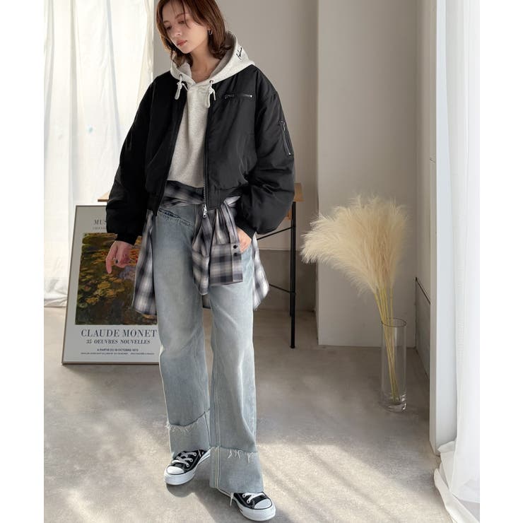 ボリューム感と軽やかさを両立。中綿入りボリュームスリーブMA 1 | Classical Elf  | 詳細画像17 