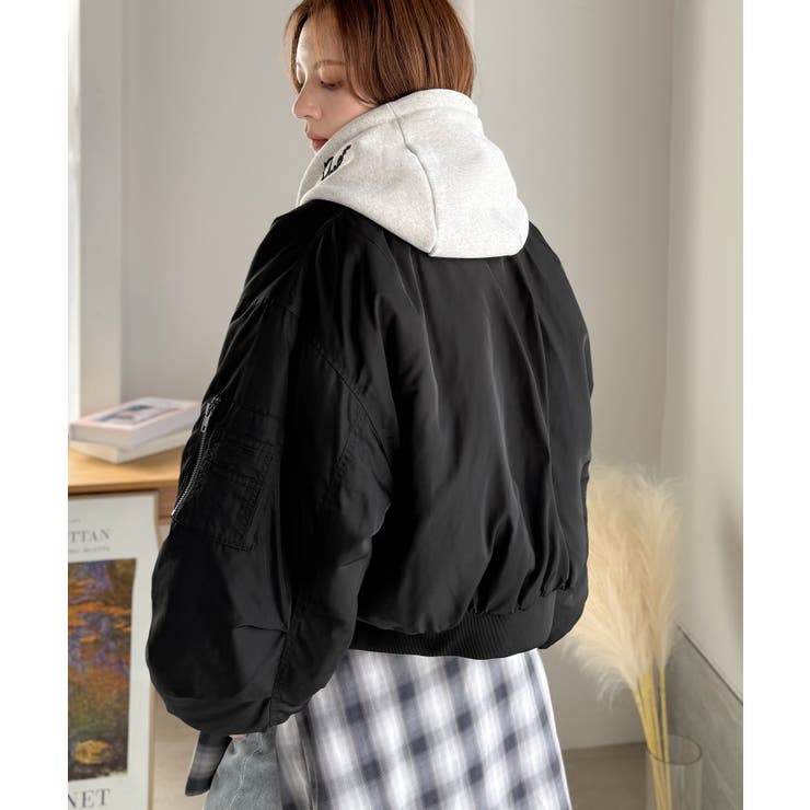 ボリューム感と軽やかさを両立。中綿入りボリュームスリーブMA 1 | Classical Elf  | 詳細画像18 