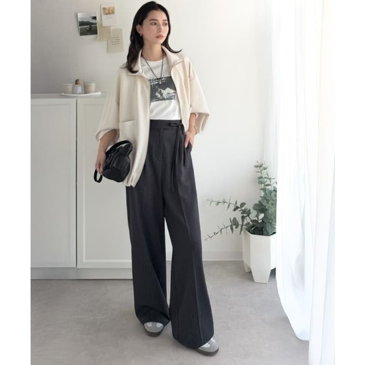 360度美フォルムを操る。ビッグポケット裾ドロストダブルジップダンボール素材ジャ… | Classical Elf  | 詳細画像8 