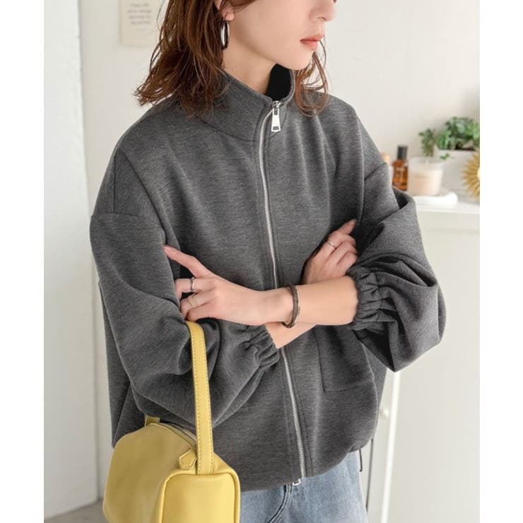 360度美フォルムを操る。ビッグポケット裾ドロストダブルジップダンボール素材ジャ… | Classical Elf  | 詳細画像17 