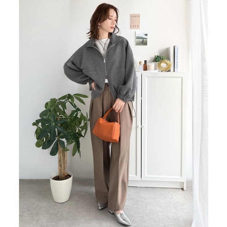 360度美フォルムを操る。ビッグポケット裾ドロストダブルジップダンボール素材ジャ… | Classical Elf  | 詳細画像22 