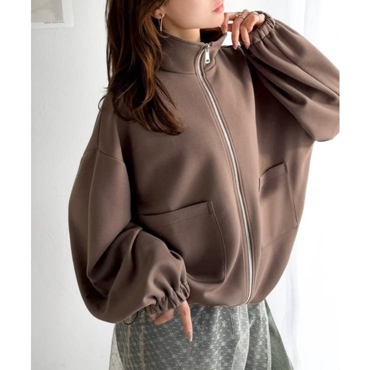 360度美フォルムを操る。ビッグポケット裾ドロストダブルジップダンボール素材ジャ… | Classical Elf  | 詳細画像24 