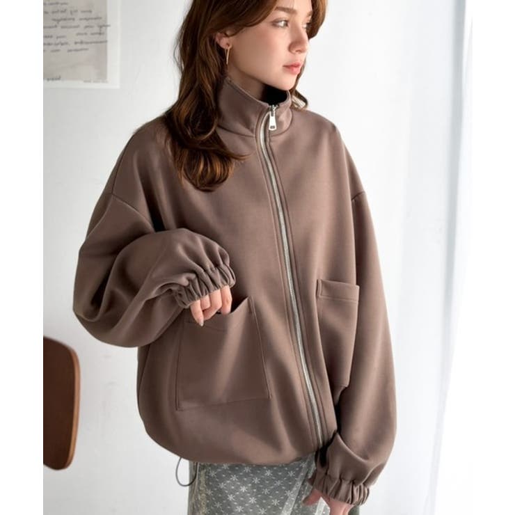 360度美フォルムを操る。ビッグポケット裾ドロストダブルジップダンボール素材ジャ… | Classical Elf  | 詳細画像35 