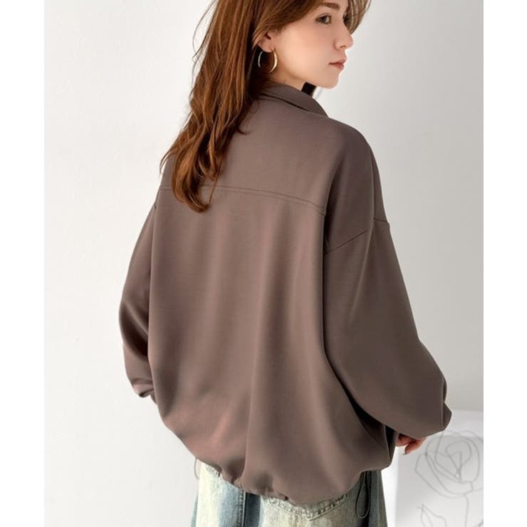 360度美フォルムを操る。ビッグポケット裾ドロストダブルジップダンボール素材ジャ… | Classical Elf  | 詳細画像40 