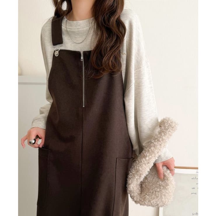 ふんわりフォルムが魅せる大人の抜け感♪バッククロスジップデザインバルーンジャンス… | Classical Elf  | 詳細画像9 