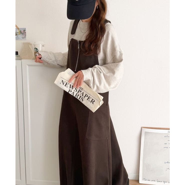 ふんわりフォルムが魅せる大人の抜け感♪バッククロスジップデザインバルーンジャンス… | Classical Elf  | 詳細画像13 