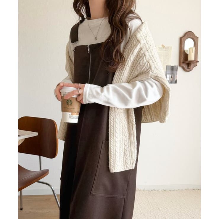 ふんわりフォルムが魅せる大人の抜け感♪バッククロスジップデザインバルーンジャンス… | Classical Elf  | 詳細画像14 