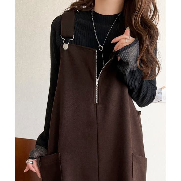 ふんわりフォルムが魅せる大人の抜け感♪バッククロスジップデザインバルーンジャンス… | Classical Elf  | 詳細画像18 