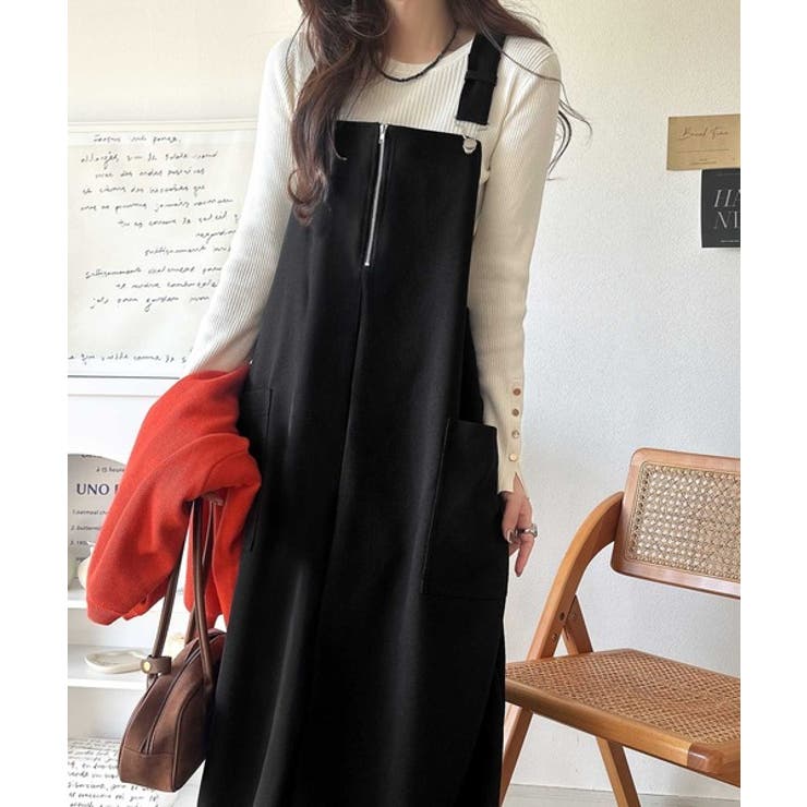 ふんわりフォルムが魅せる大人の抜け感♪バッククロスジップデザインバルーンジャンス… | Classical Elf  | 詳細画像2 