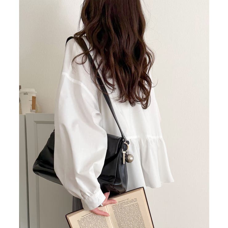 ふわっと華やかシルエット美人♪柄アソートフリルデザインブラウス | Classical Elf  | 詳細画像9 