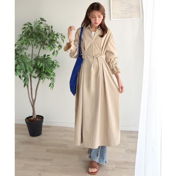 ウエストすっきりで着映え力抜群！体型カバー×きれい見えが叶う。キャンディスリーブ… | Classical Elf  | 詳細画像9 