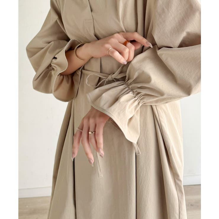 ウエストすっきりで着映え力抜群！体型カバー×きれい見えが叶う。キャンディスリーブ… | Classical Elf  | 詳細画像19 