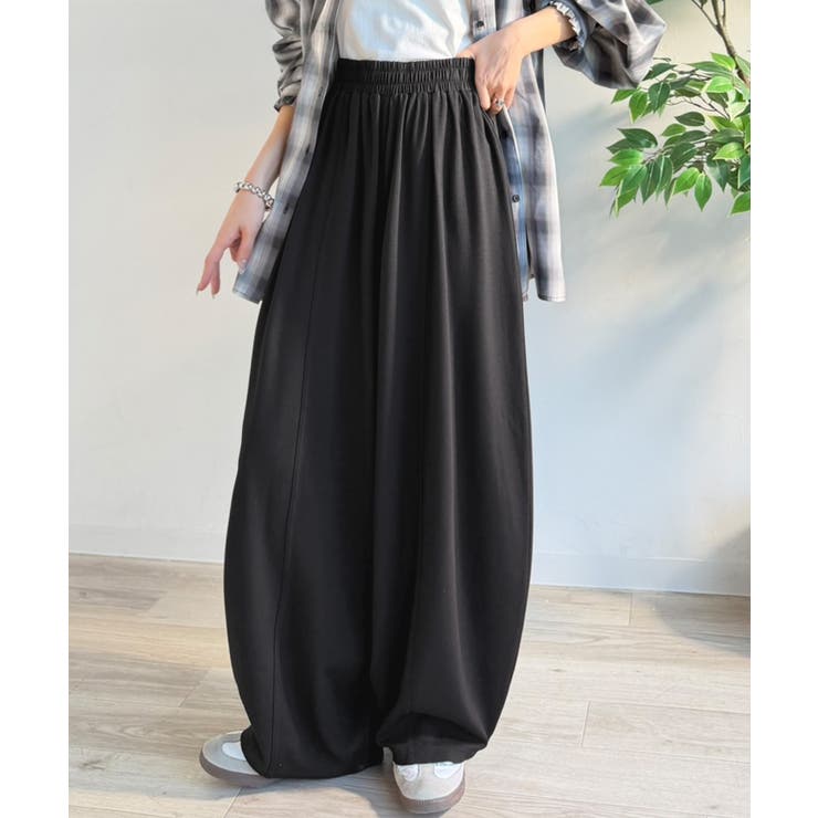 着回し抜群◎これ一枚でこなれ感♪ポンチボリュームコクーンパンツ | Classical Elf  | 詳細画像14 