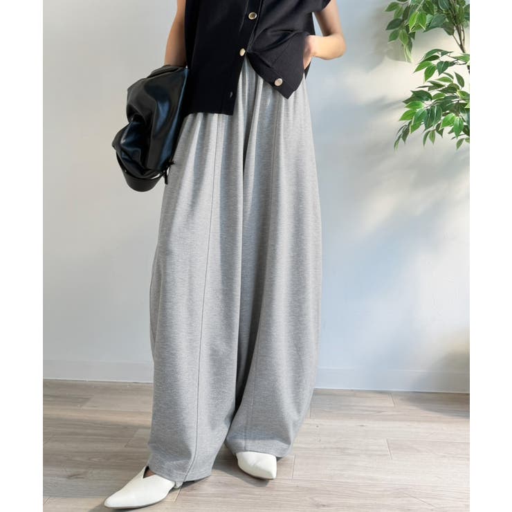 着回し抜群◎これ一枚でこなれ感♪ポンチボリュームコクーンパンツ | Classical Elf  | 詳細画像18 