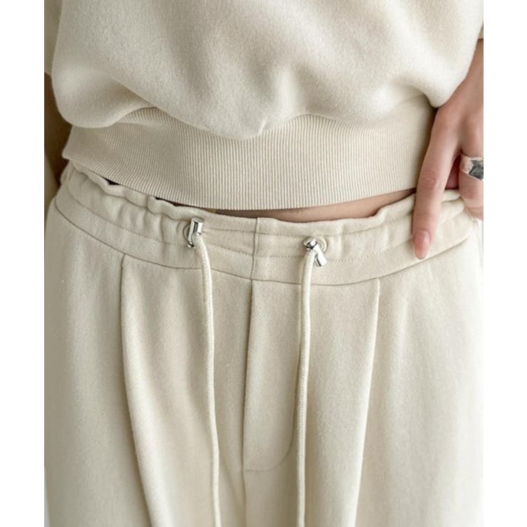 トレンド感のあるワイドシルエット、大人の抜け感を演出♪裏毛スウェットカーゴパンツ… | Classical Elf  | 詳細画像41 