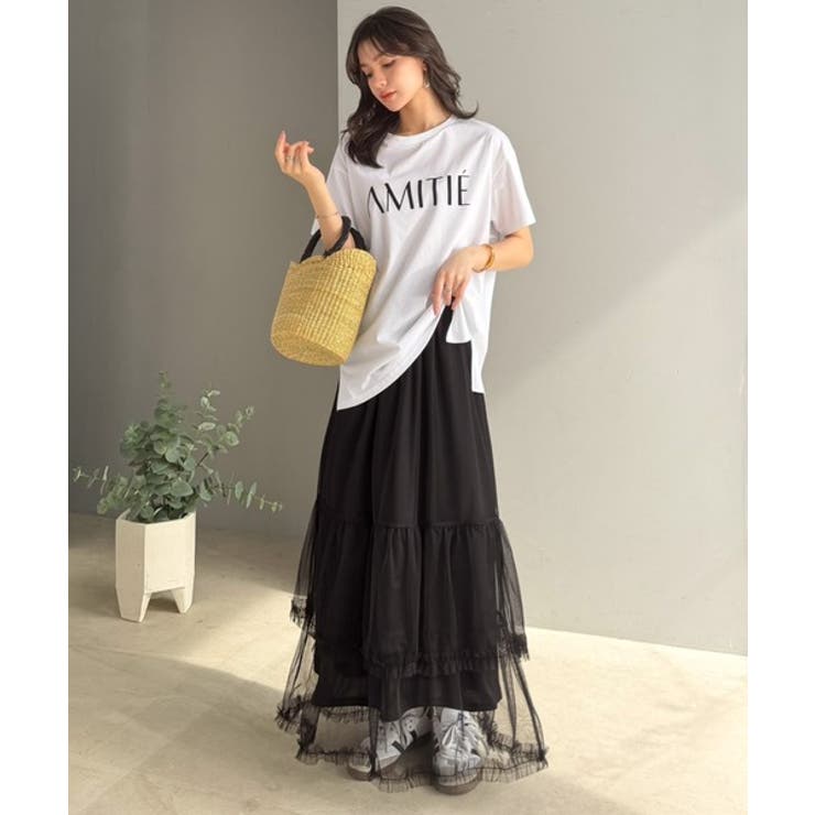 甘すぎない大人のバランス。シンプル合わせでも映える。フリルティアードチュールスカ… | Classical Elf  | 詳細画像11 