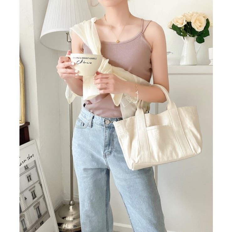 お洒落レディのマストアイテム。Wストラップカップ付キャミ | Classical Elf  | 詳細画像9 